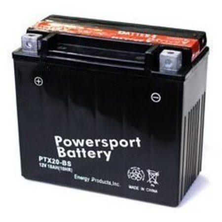 ILB GOLD Atv Battery, Replacement For Yuasa YTX20H YTX20H